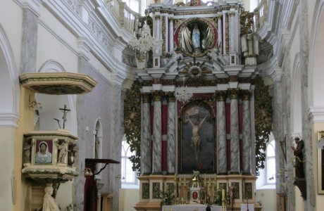 Skaistkalnes baznīcas altāris